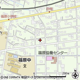 静岡県浜松市中央区篠原町20345周辺の地図