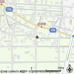 静岡県浜松市中央区篠原町22507周辺の地図