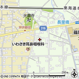 静岡県浜松市中央区篠原町20005周辺の地図