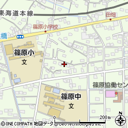 静岡県浜松市中央区篠原町20217周辺の地図