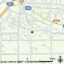 静岡県浜松市中央区篠原町22461周辺の地図