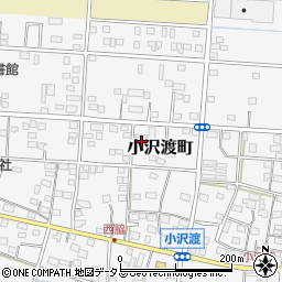 静岡県浜松市中央区小沢渡町333周辺の地図