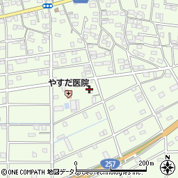 静岡県浜松市中央区篠原町20890周辺の地図