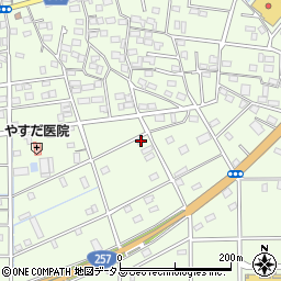 静岡県浜松市中央区篠原町20976周辺の地図