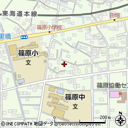 静岡県浜松市中央区篠原町10622周辺の地図