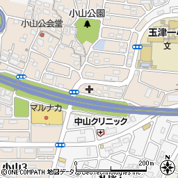 梅田倉庫周辺の地図