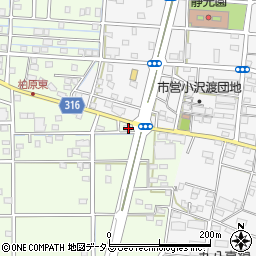 静岡県浜松市中央区篠原町22526周辺の地図