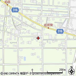 静岡県浜松市中央区篠原町22470周辺の地図