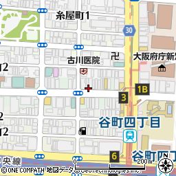 四川麻婆 天天酒家 谷町店周辺の地図