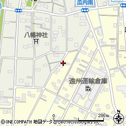静岡県浜松市中央区白羽町173周辺の地図