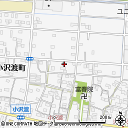 静岡県浜松市中央区小沢渡町372周辺の地図