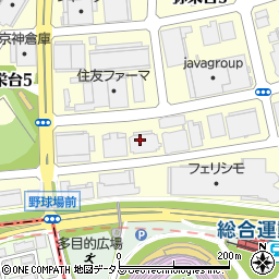 水岩ファッションサービス株式会社　弥栄台営業所周辺の地図