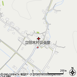 岡山県岡山市北区立田472-13周辺の地図