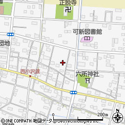 静岡県浜松市中央区小沢渡町1093周辺の地図