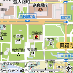 興福寺興善院周辺の地図
