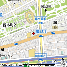 大阪府大阪市西区靱本町2丁目3周辺の地図