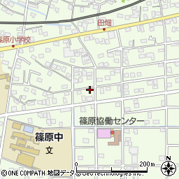 静岡県浜松市中央区篠原町20348周辺の地図