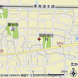 静岡県浜松市中央区坪井町1333周辺の地図