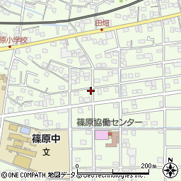 静岡県浜松市中央区篠原町20349周辺の地図