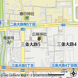 広峰神社周辺の地図