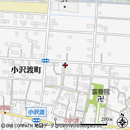 静岡県浜松市中央区小沢渡町365周辺の地図