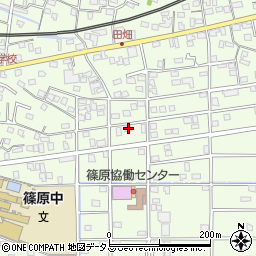静岡県浜松市中央区篠原町20383周辺の地図