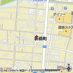 静岡県浜松市中央区新橋町646周辺の地図