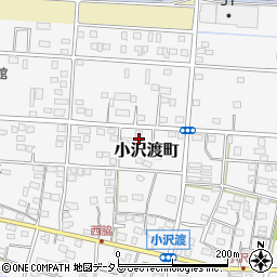 静岡県浜松市中央区小沢渡町334周辺の地図