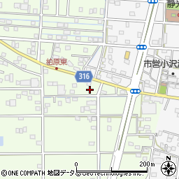 静岡県浜松市中央区篠原町22515周辺の地図