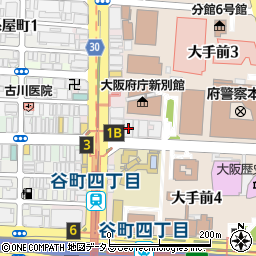 島田商事株式会社　大阪本社管理本部周辺の地図