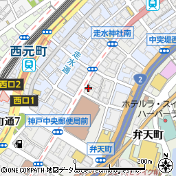 北浦エスオーシー株式会社　神戸支店周辺の地図