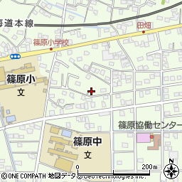 静岡県浜松市中央区篠原町20221周辺の地図