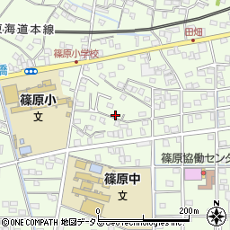 静岡県浜松市中央区篠原町20219周辺の地図