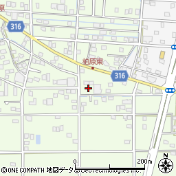 静岡県浜松市中央区篠原町22509周辺の地図