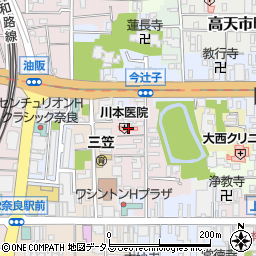 奈良県奈良市今辻子町31周辺の地図