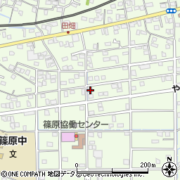 静岡県浜松市中央区篠原町20542周辺の地図