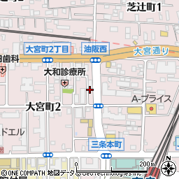 ニッタン株式会社　奈良営業所周辺の地図