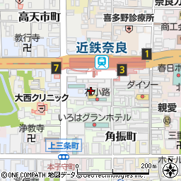 TCB東京中央美容外科　奈良院周辺の地図