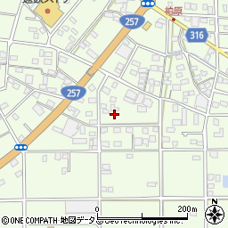 静岡県浜松市中央区篠原町22066周辺の地図