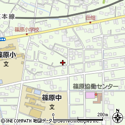 静岡県浜松市中央区篠原町20222周辺の地図