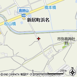 静岡県湖西市新居町浜名3895周辺の地図