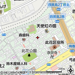 古江神具店周辺の地図