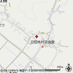 岡山県岡山市北区立田467-7周辺の地図