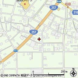静岡県浜松市中央区篠原町21385周辺の地図