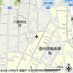 静岡県浜松市中央区白羽町172周辺の地図