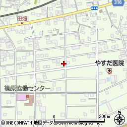 静岡県浜松市中央区篠原町20548周辺の地図