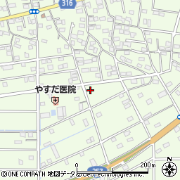 静岡県浜松市中央区篠原町20946周辺の地図
