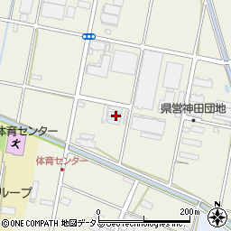静岡県浜松市中央区神田町1388周辺の地図
