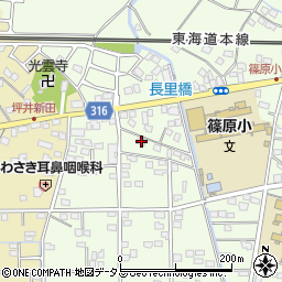 静岡県浜松市中央区篠原町10254周辺の地図