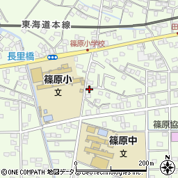 静岡県浜松市中央区篠原町10621周辺の地図